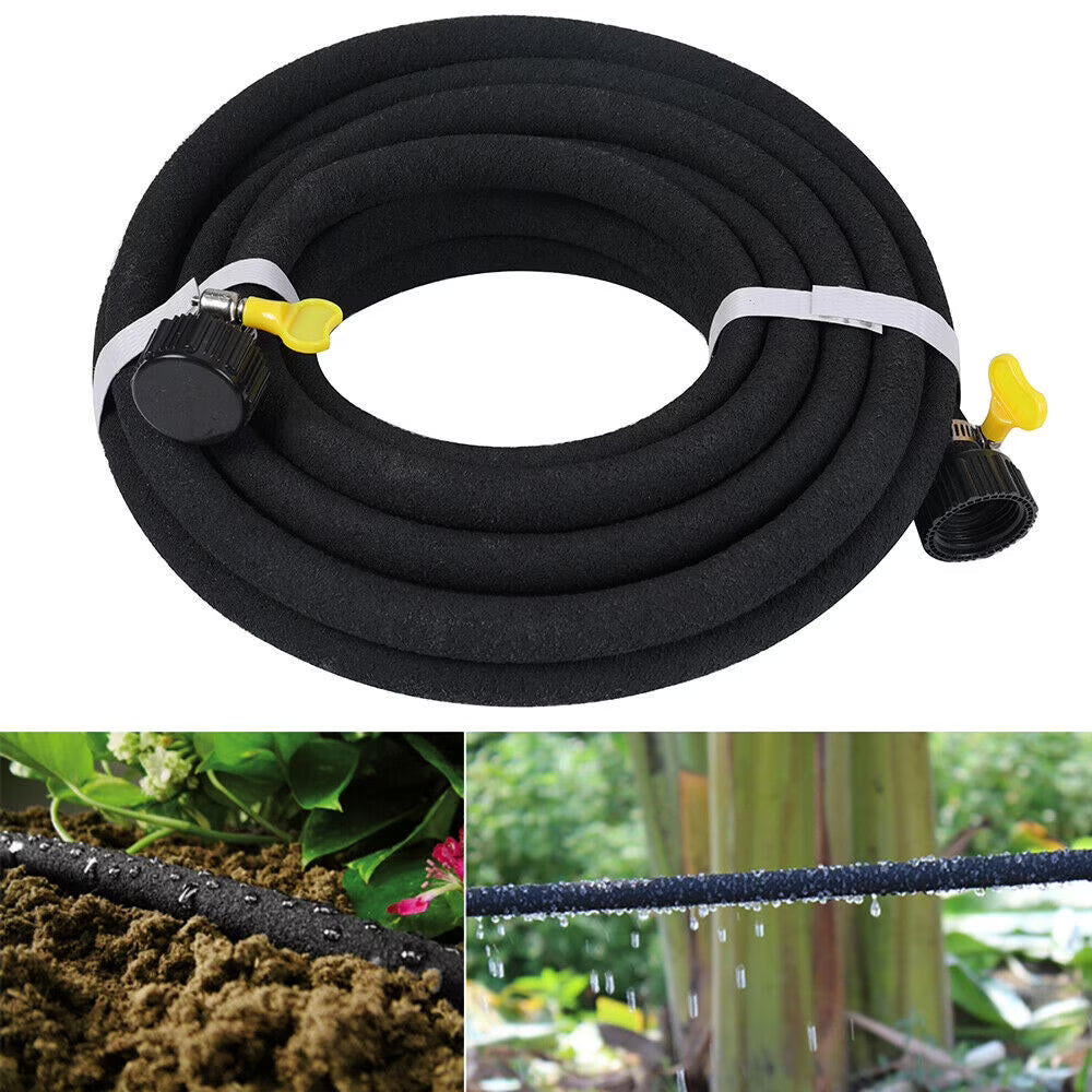 25/50/98FT Porous Soaker Drip Line Hose U54487