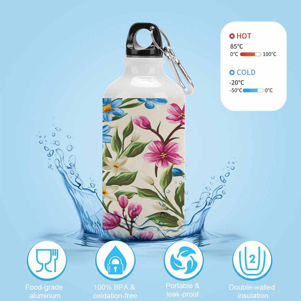 400ml Sport Aluminum Water Bottle with Twist Cap W18049