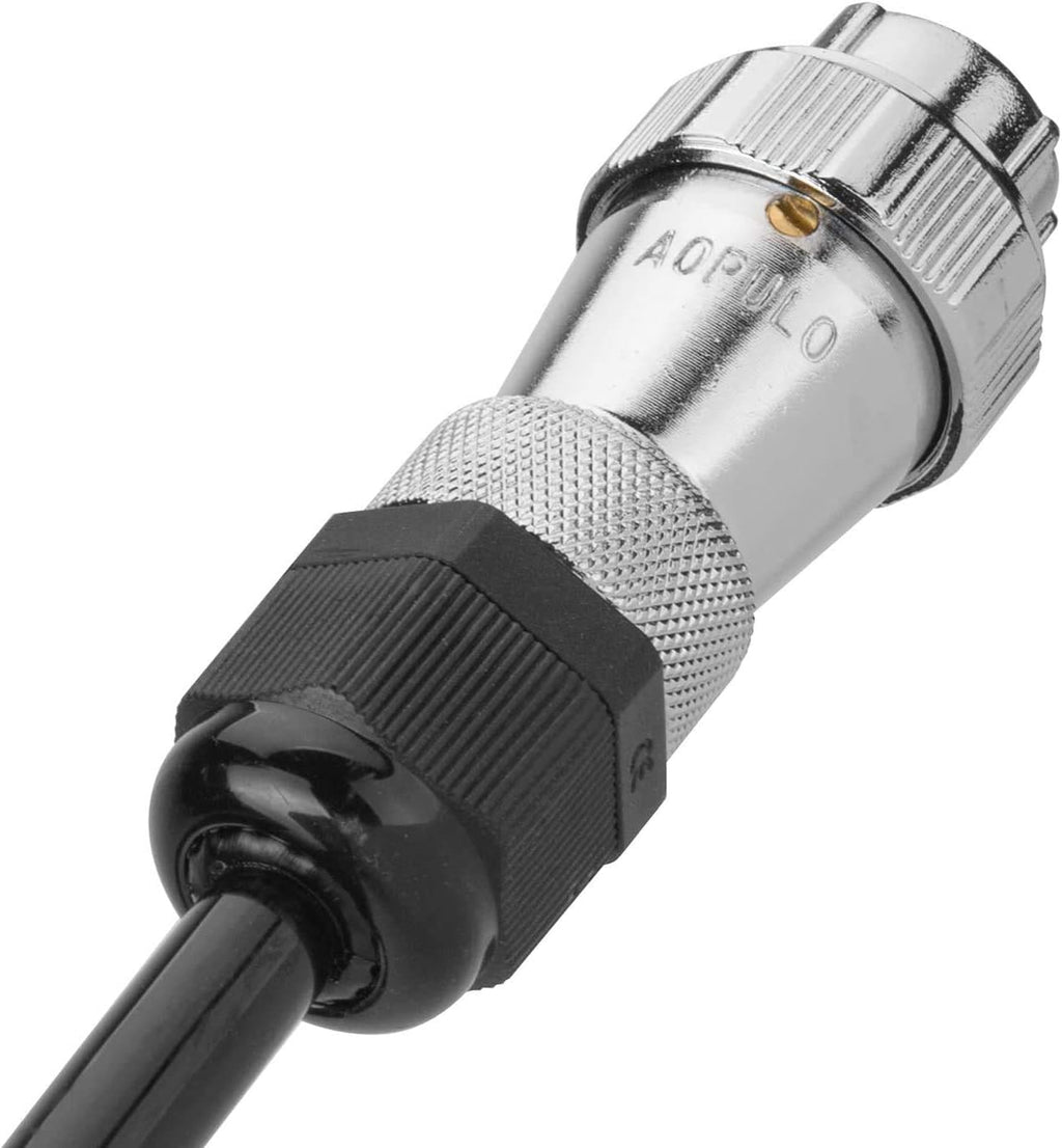 Heavy Duty Vehicle Coil Trailer Cable with 4 PIN AV Connector Disconnect Kit, Pack of 2 H501705
