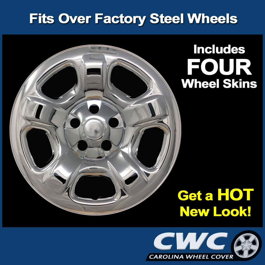Chrome Wheel Skins Pack of 2 J6400