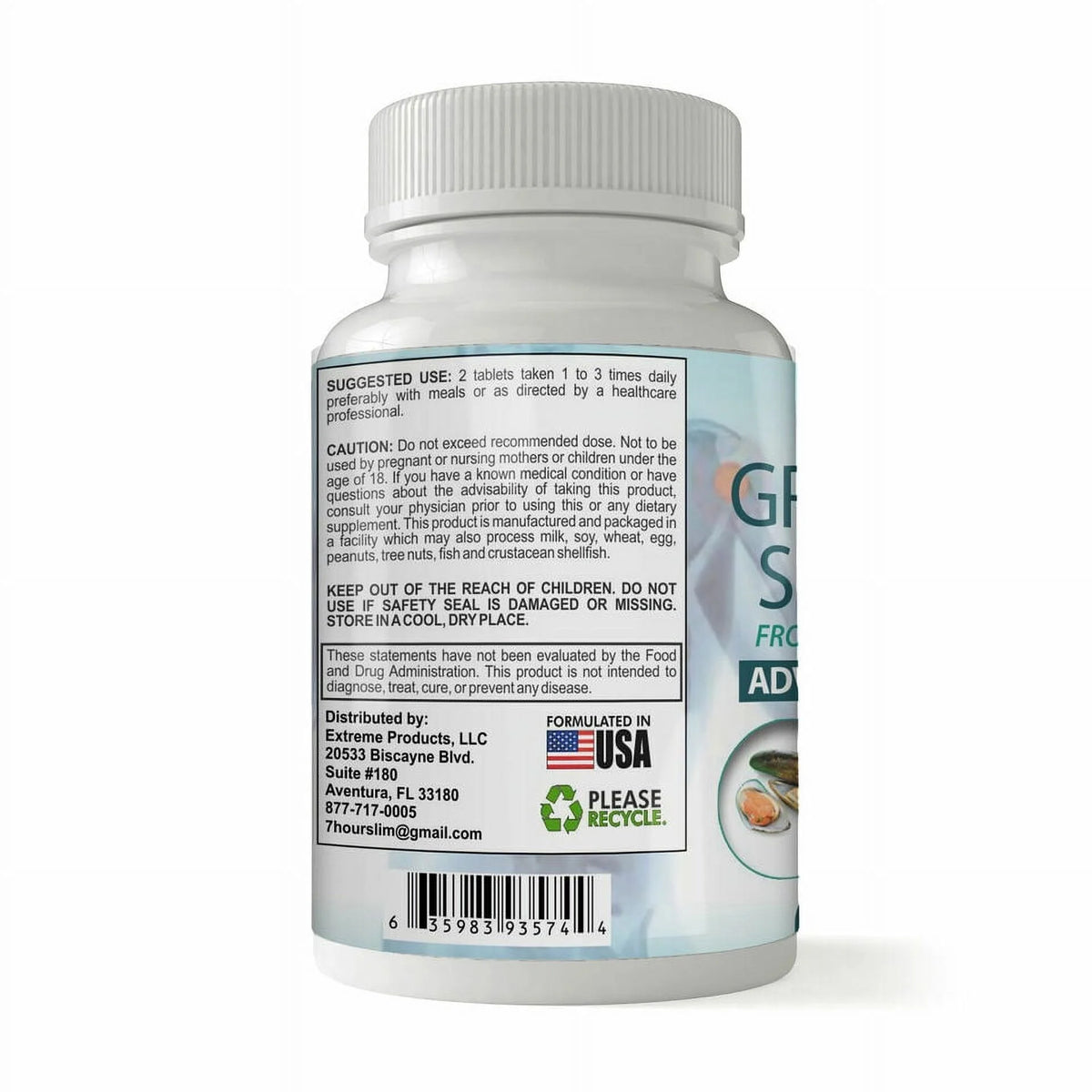 Green Lipped Mussel 60 Capsule L764