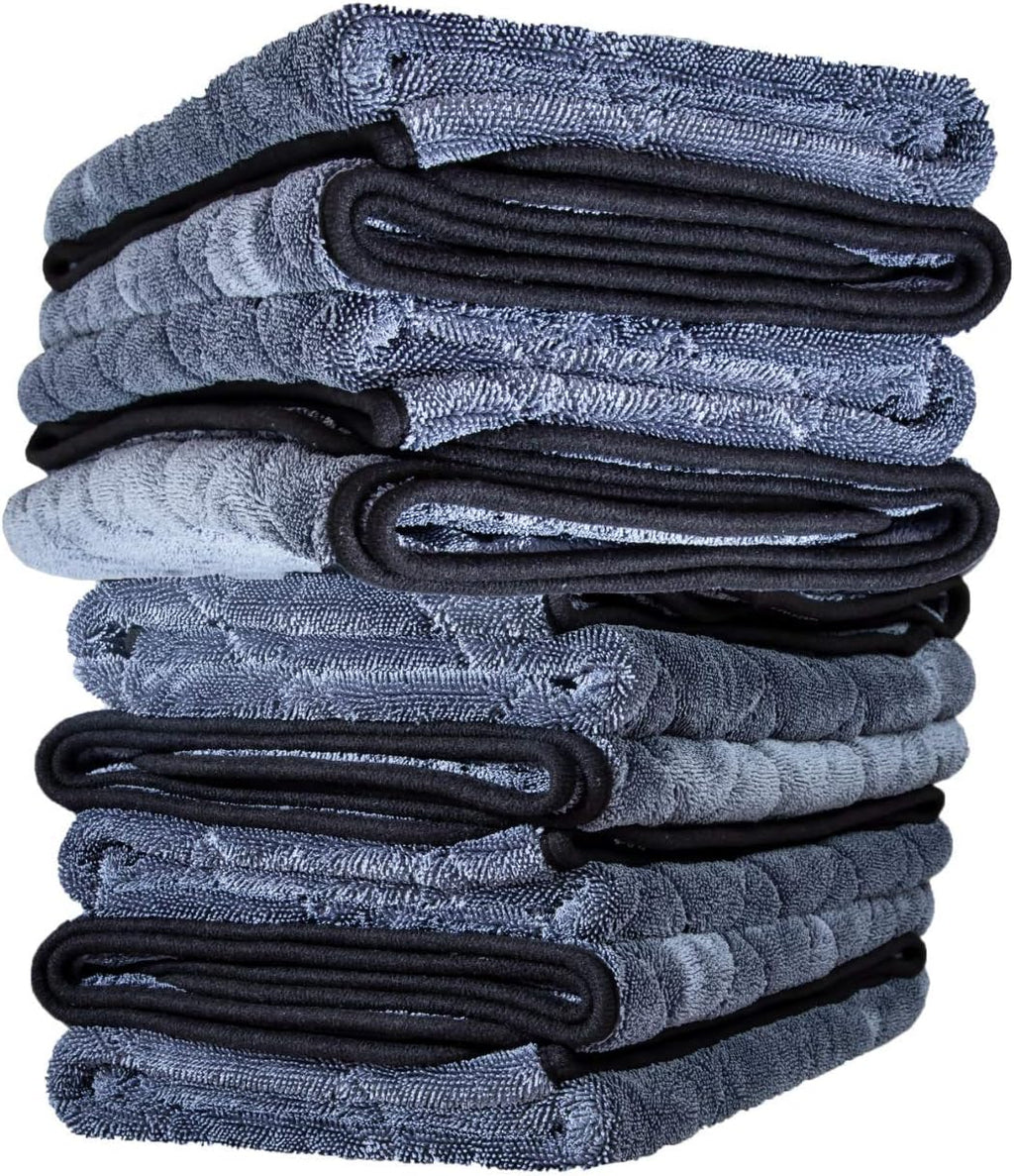 Plush Microfiber Drying Towel 33 x 29 inches 1500 GSM (10 Pack) D237