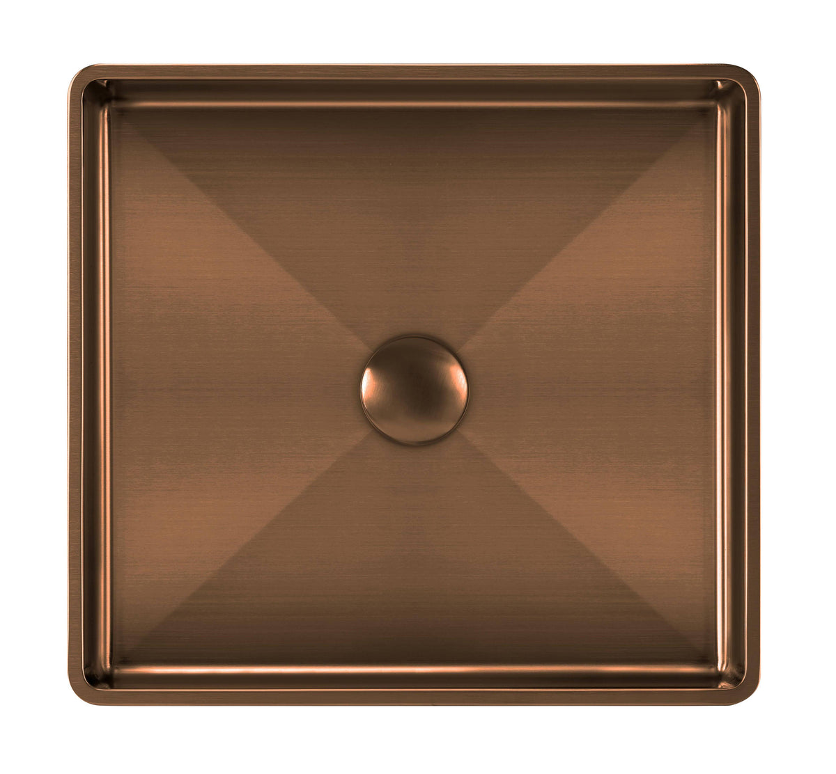 Semi-Recessed Basin Set with Center Drain P3341