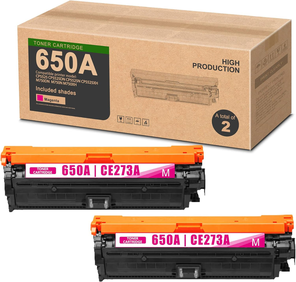 Remanufactured 650A Toner Cartridge for HP CP5525dn M750dn Printer G3550