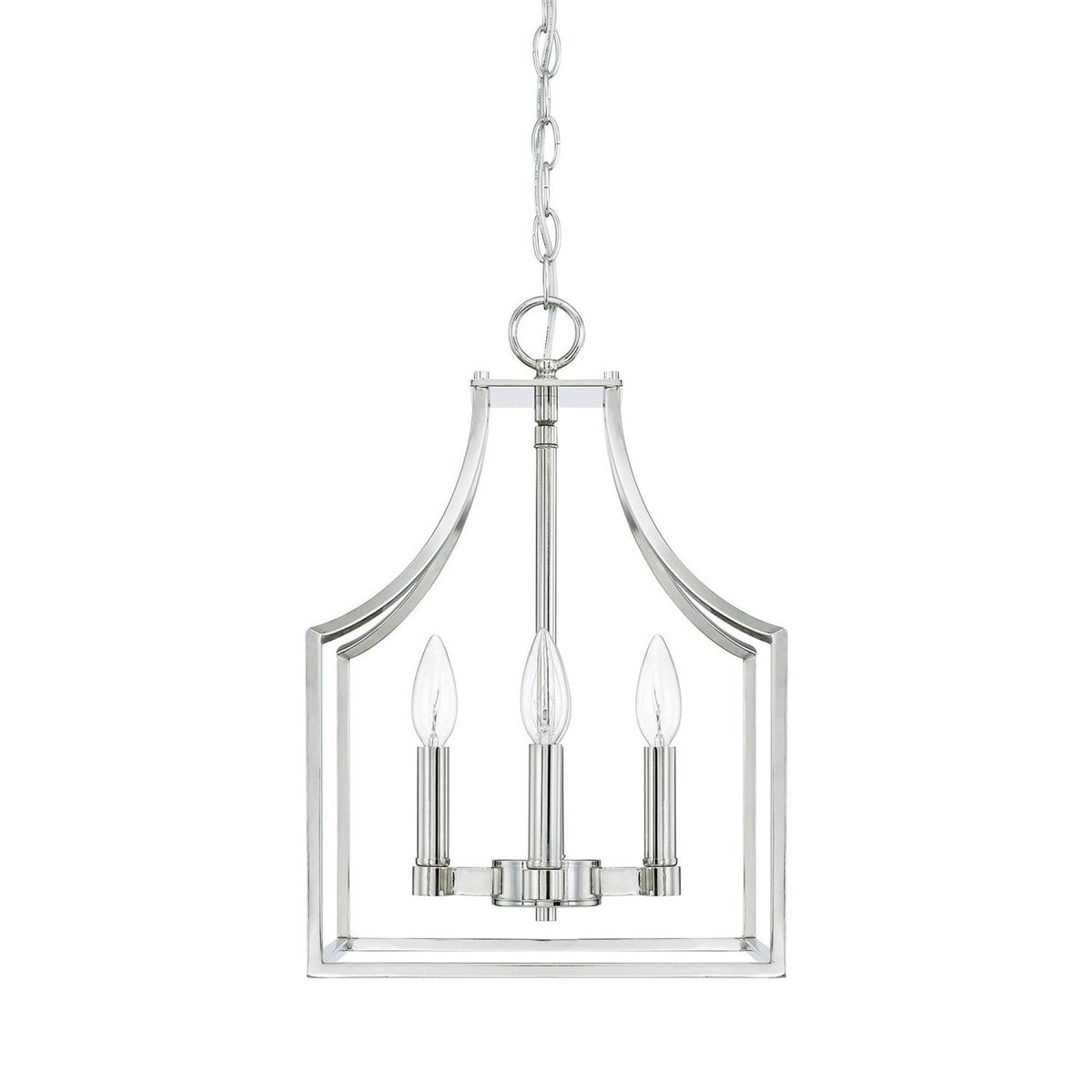 Polished Nickel 4 Light Foyer I601