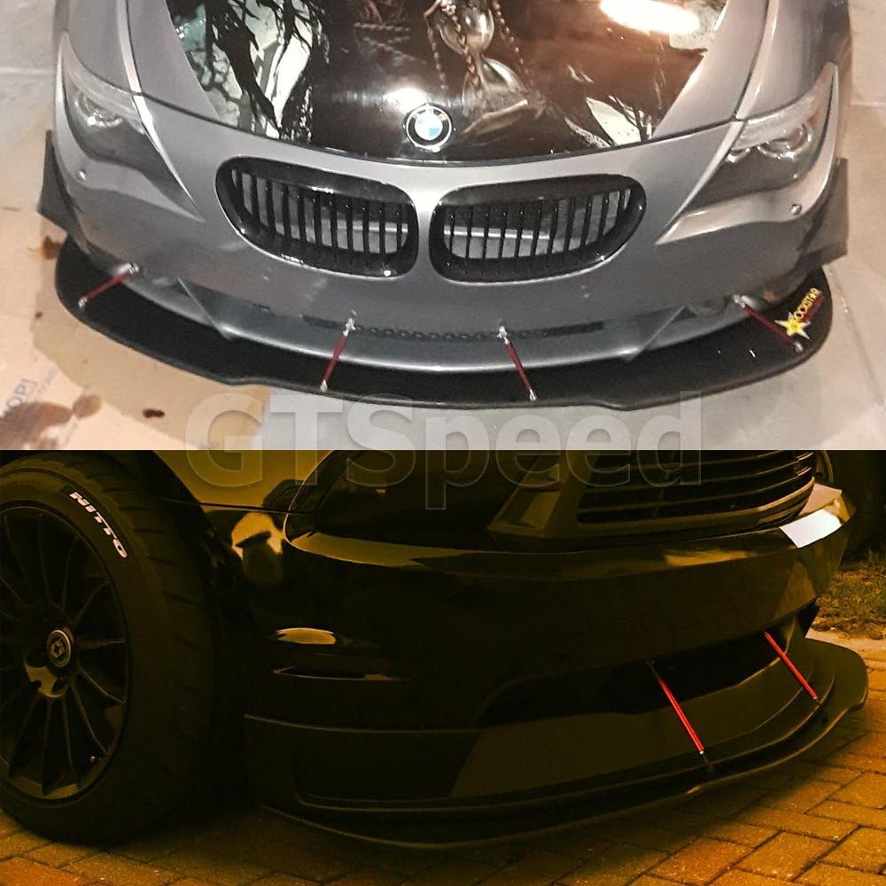 PU Front Bumper Lip Under Panel Diffuser Chin Spoiler C748