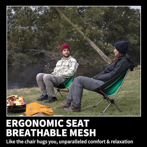 Ultralight Camping Chair with Anti-Sinking Feet A8351