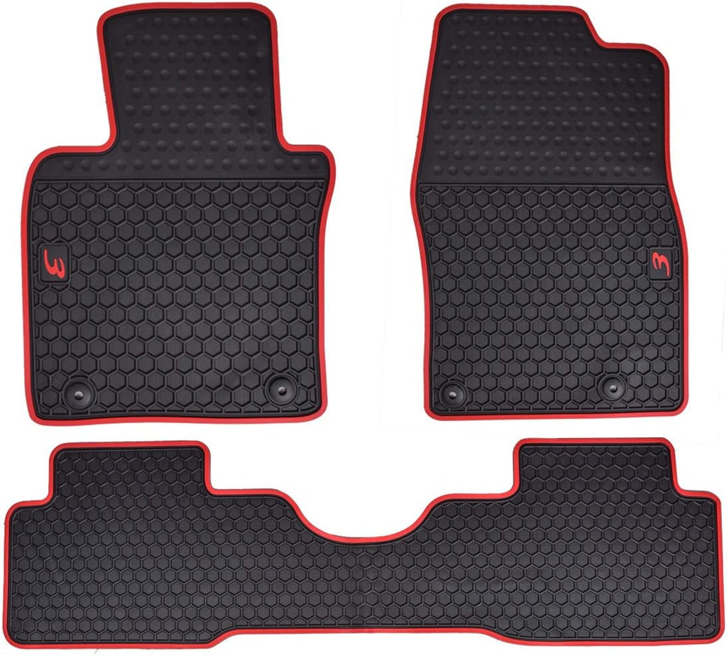 Custom Fit Car Floor Mats Heavy Duty Rubber All Weather Z930017