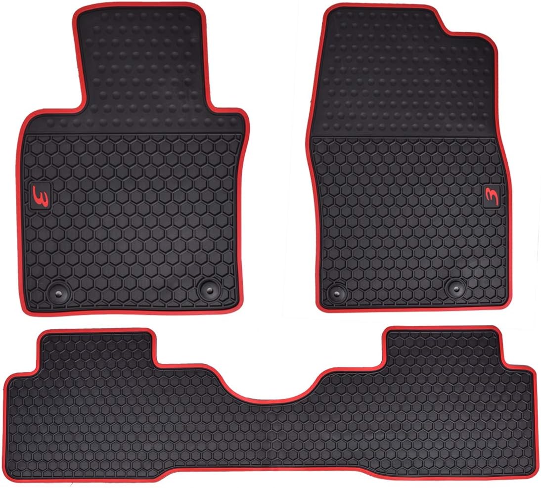 Custom Fit Car Floor Mats Heavy Duty Rubber All Weather Z930017