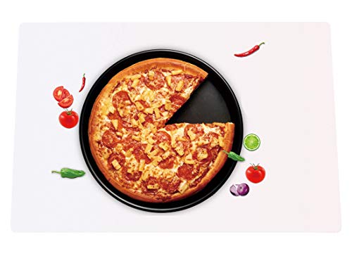 Extra Large Silicone Placemat, Black A12387