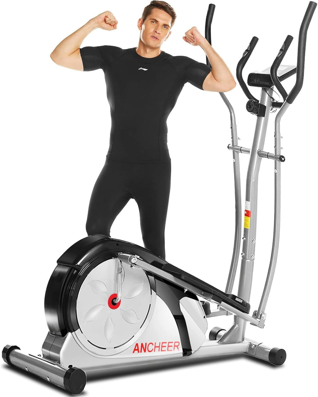 Elliptical Machine with Magnetic Resistance and LCD Monitor K10759
