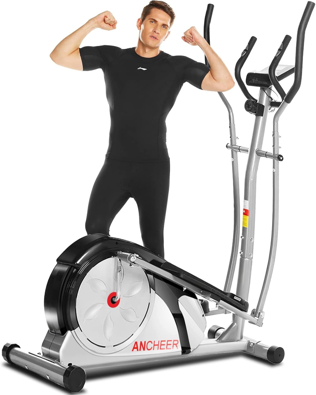 Elliptical Machine with Magnetic Resistance and LCD Monitor K10759