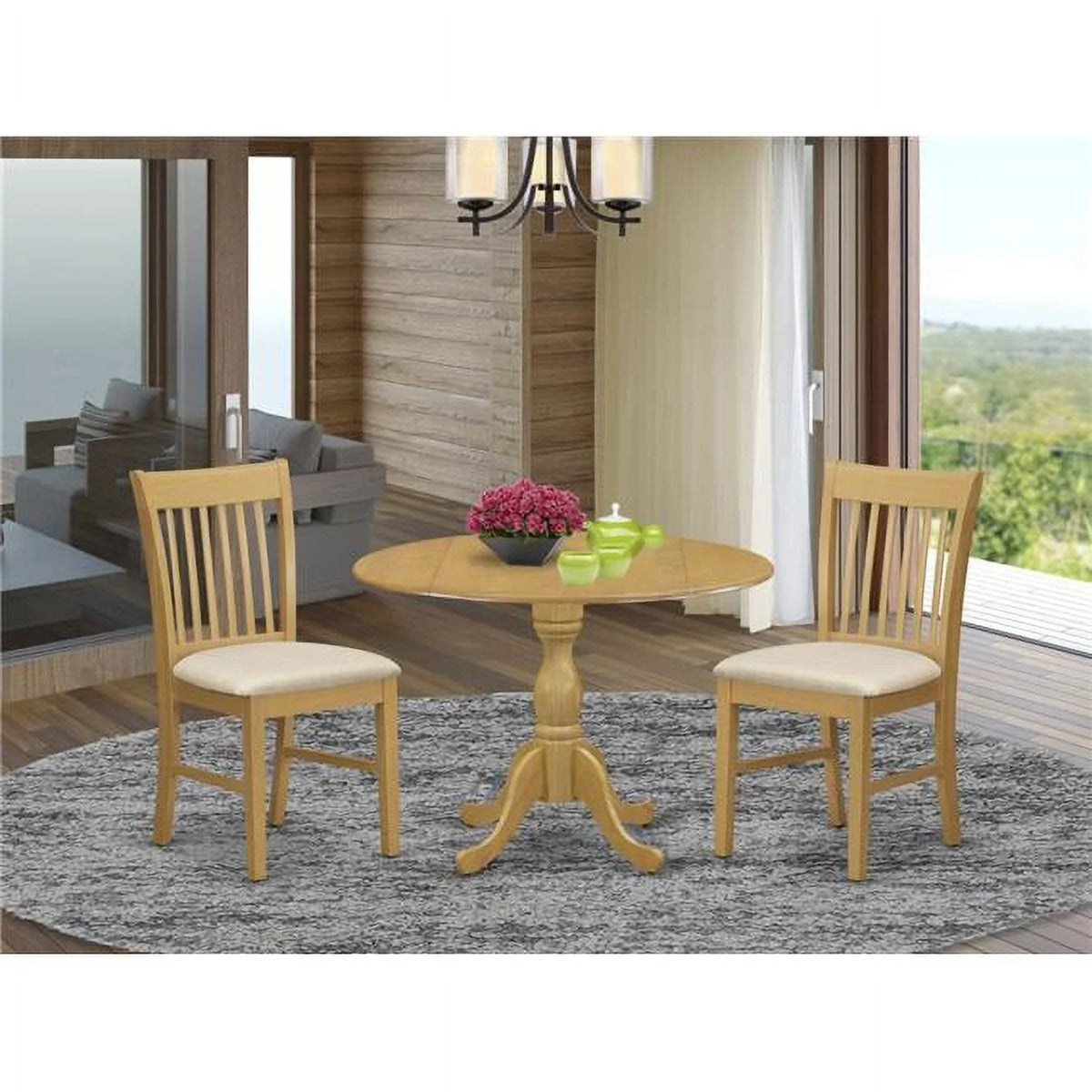Oak Dining Table Set H998061