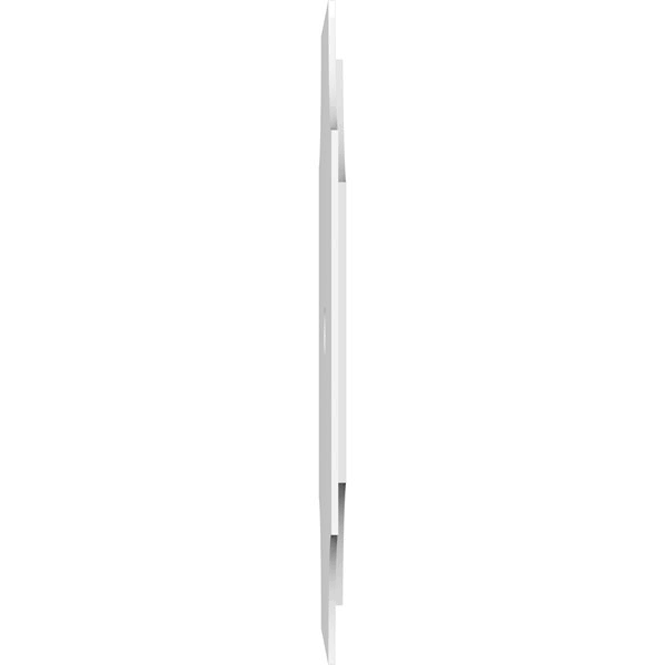 38 inchod x 3 inchid x 12 1/2 inchc x 1 inchp PVC Contemporary Ceiling Medallion R75408