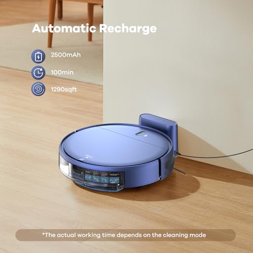 Robot Vacuum and Mop Combo, 2 in 1 Self-Charging Q411