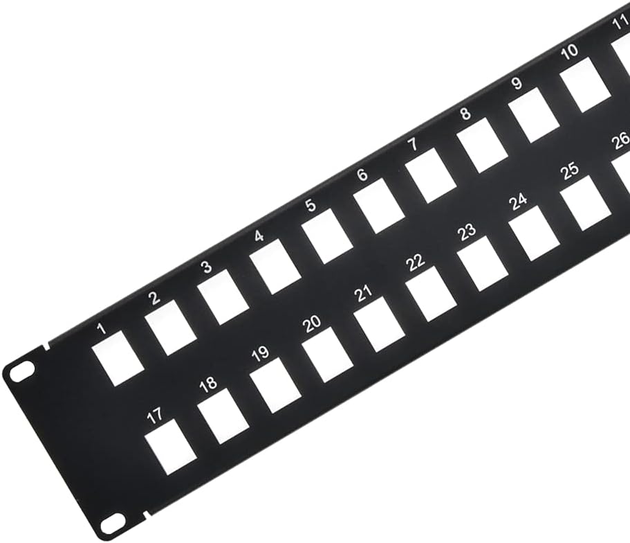 24 Port Blank Patch Panel H99807