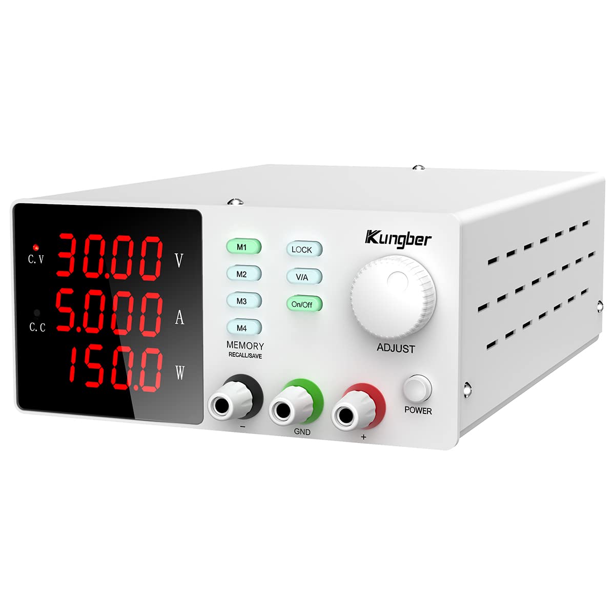 30V 5A Adjustable Switching Regulated DC Bench Power Supply E2346