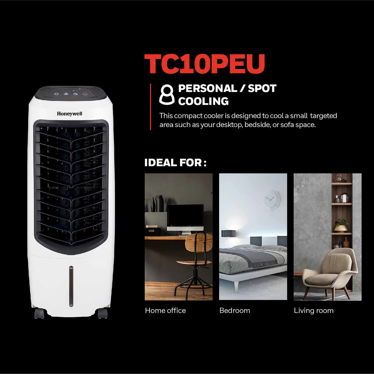 White 120V Portable Evaporative Cooler K27683