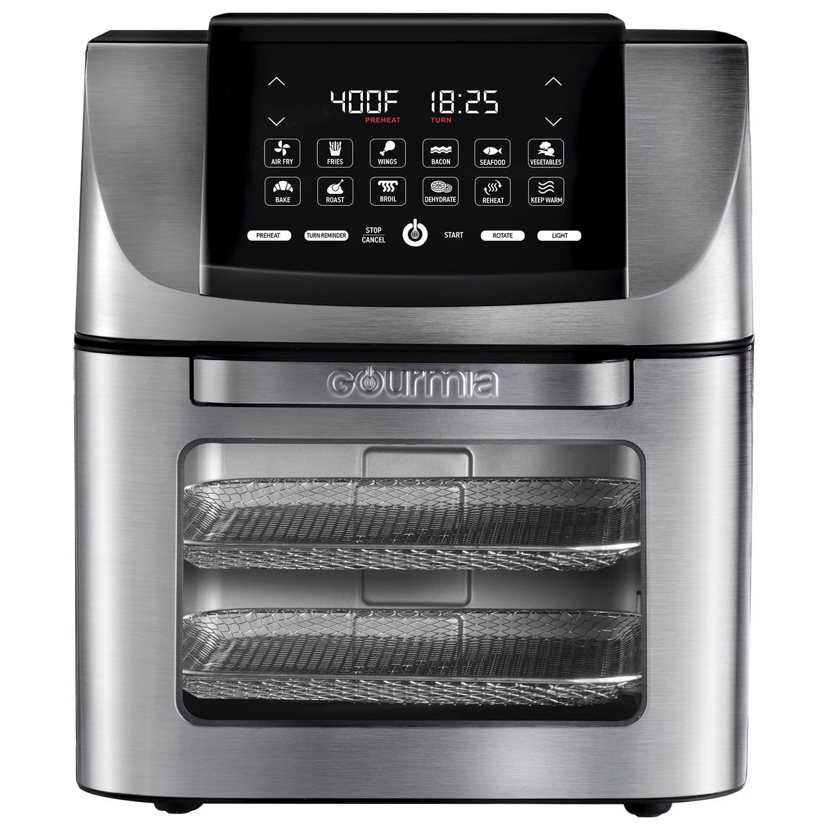 14 QT Air Fryer with Rotisserie and Dehydrator T477839