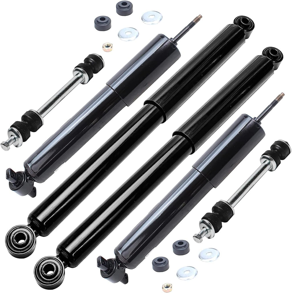 2WD Front & Rear Shock Absorbers with Sway Bars T80232