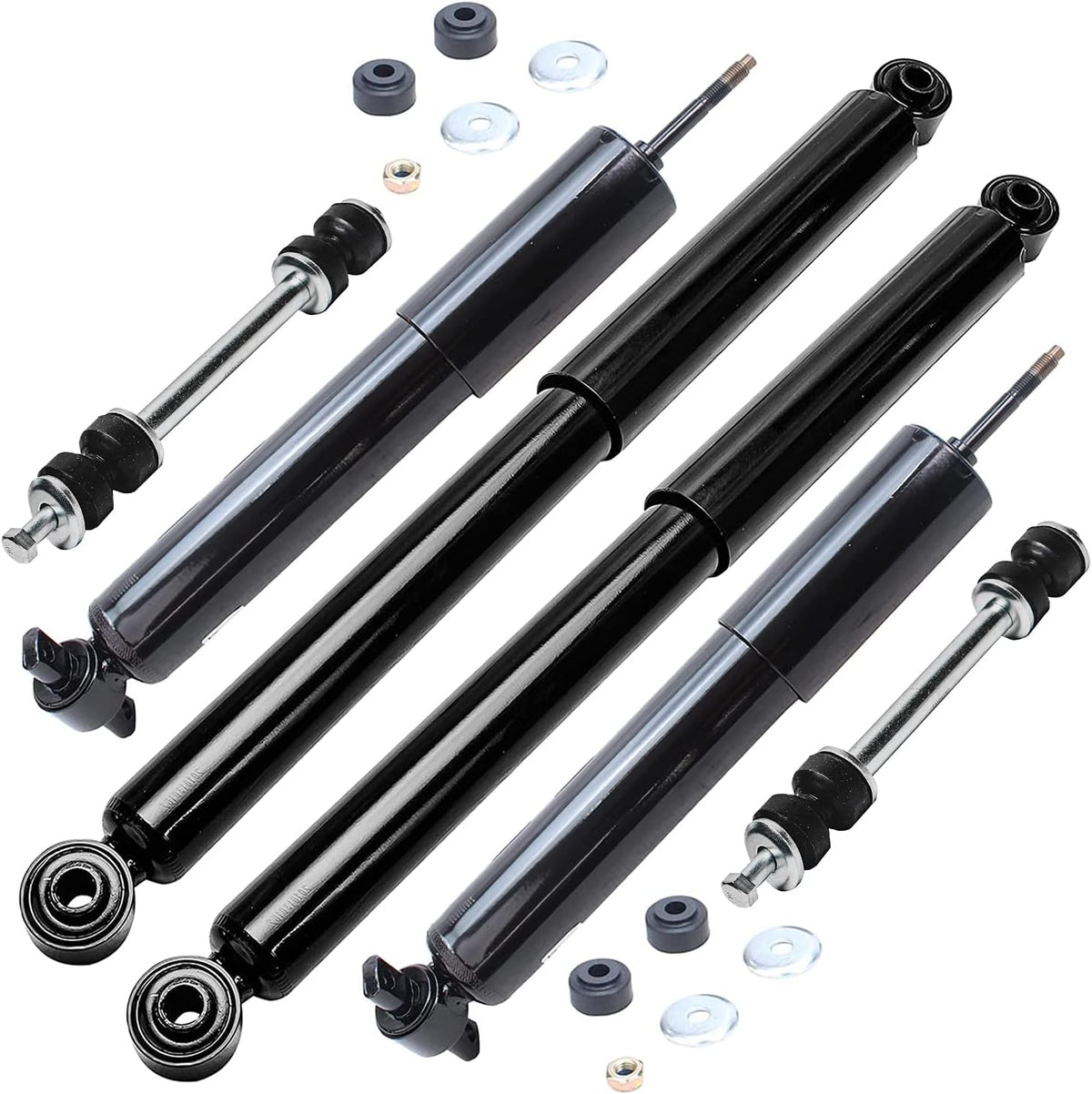 2WD Front & Rear Shock Absorbers with Sway Bars T80232