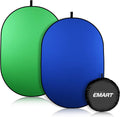 Portable Green Screen Backdrop 5 x 6.5ft Collapsible Chromakey Background Q660