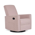 Rose Polyester Glider Recliner H80273