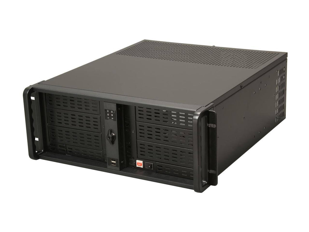 Black 4U Rackmount Chassis Z63144
