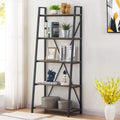 Industrial 5 Tier Ladder Shelf (Dark Gray Oak) P49806