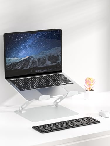 Black Adjustable Metal Laptop Stand Q5430
