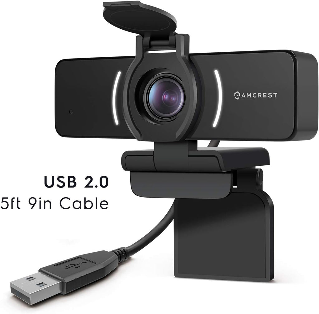 1080P Webcam with Microphone & Privacy Cover, USB Camera, Wide Angle Lens Z94657