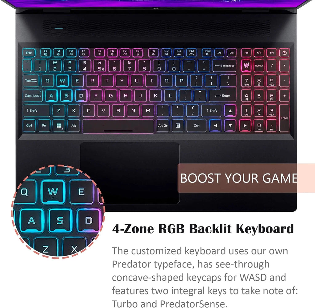 16" Gaming Laptop Intel Core i7 64GB DDR5 2TB SSD B8701