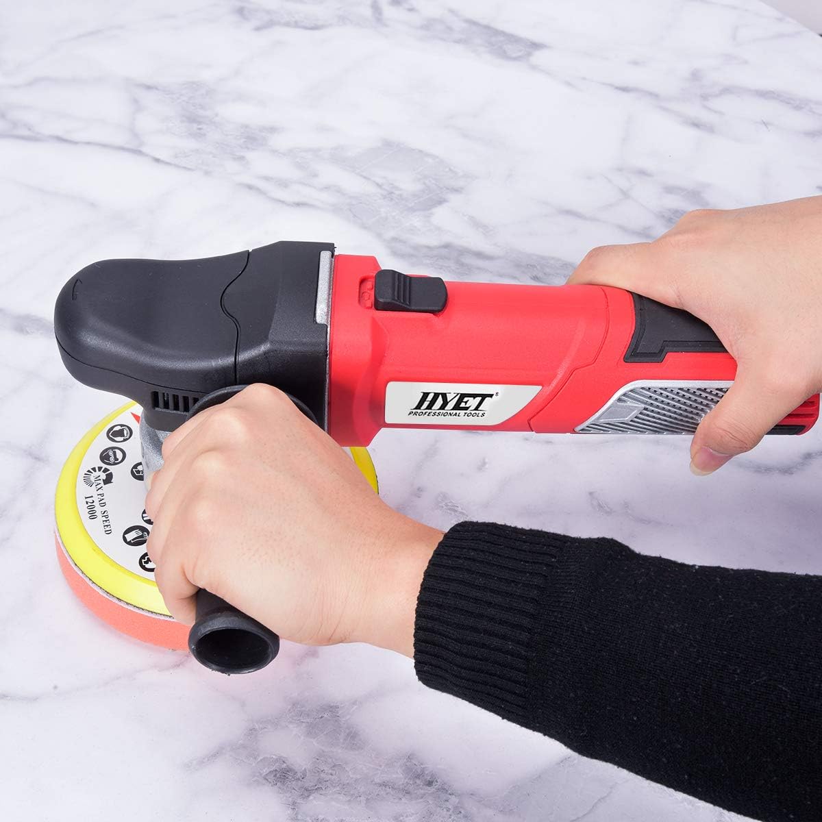 Random Orbital Polisher Dual-Action Sander Buffer Kit (6 inch) U40645