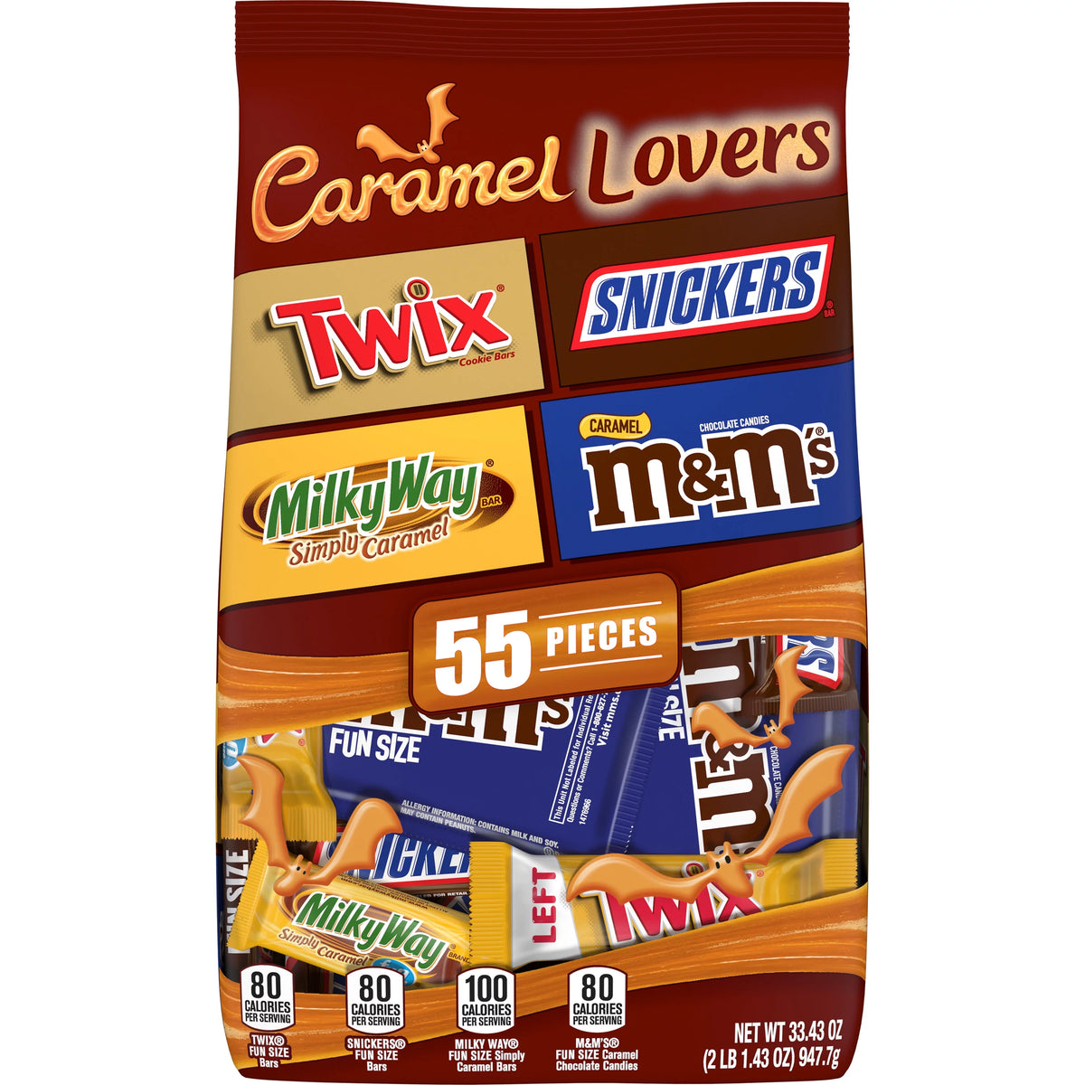 55 Ct Halloween Candy Variety Pack V208110