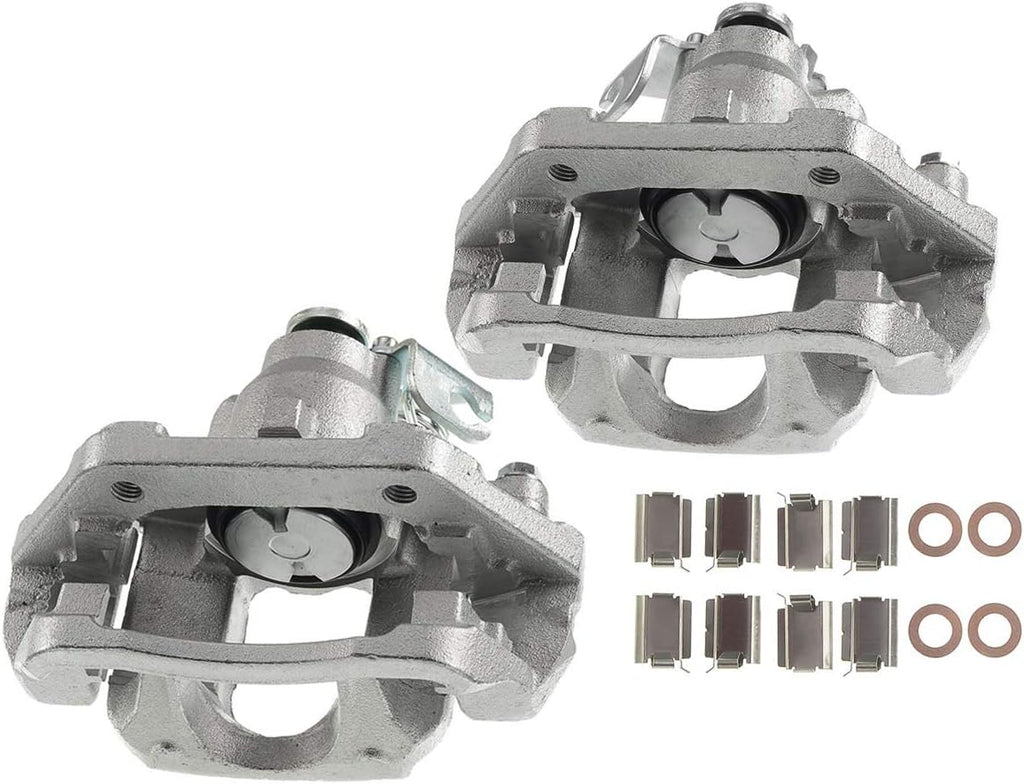 Disc Brake Caliper Assembly with Bracket Rear Left Driver Side Z78258