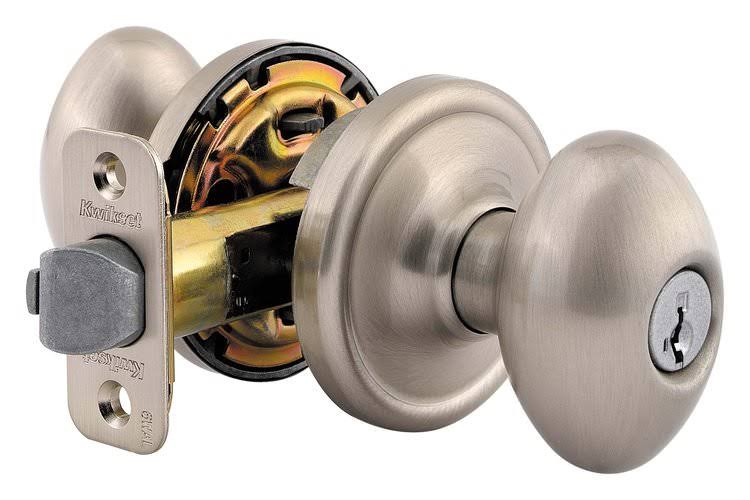 Iron Black Finish Entry Door Lock M5646