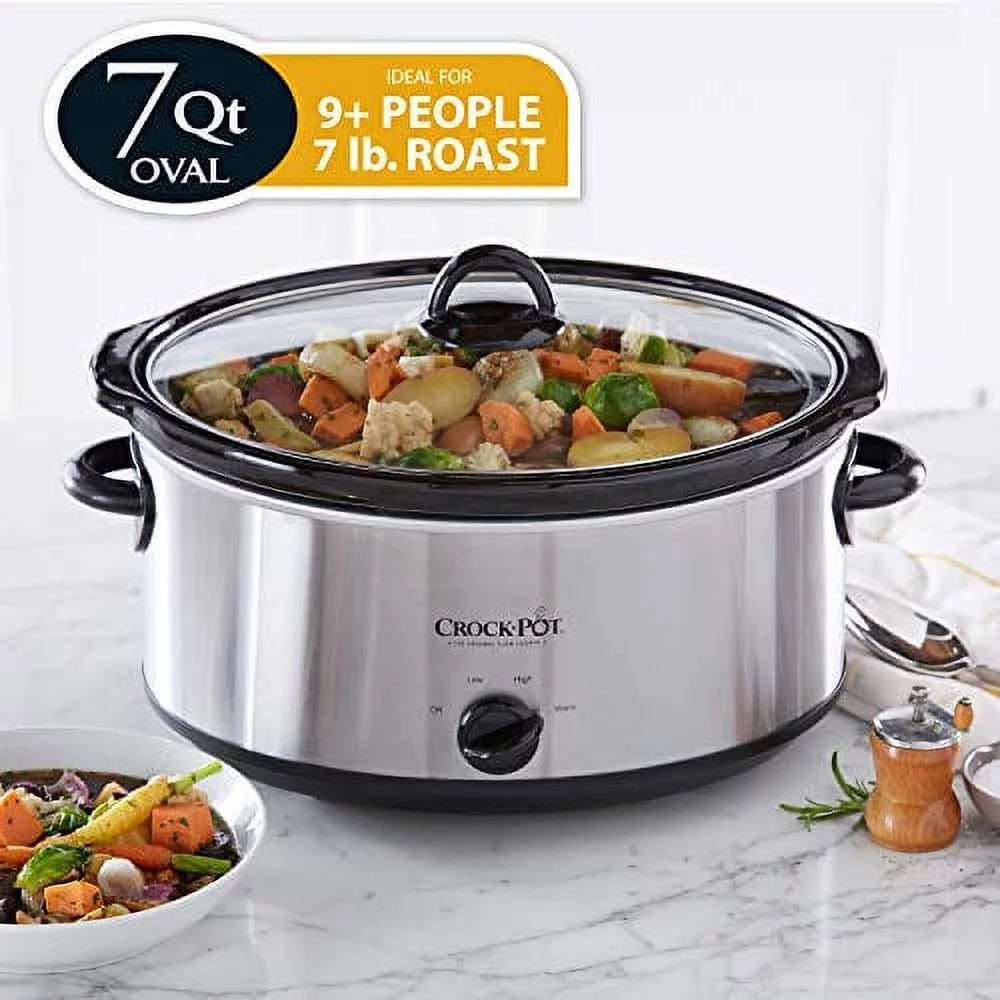 7 Quart Oval Manual Slow Cooker A767