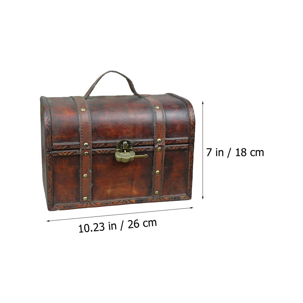 2Pcs Wooden Storage Cases B937