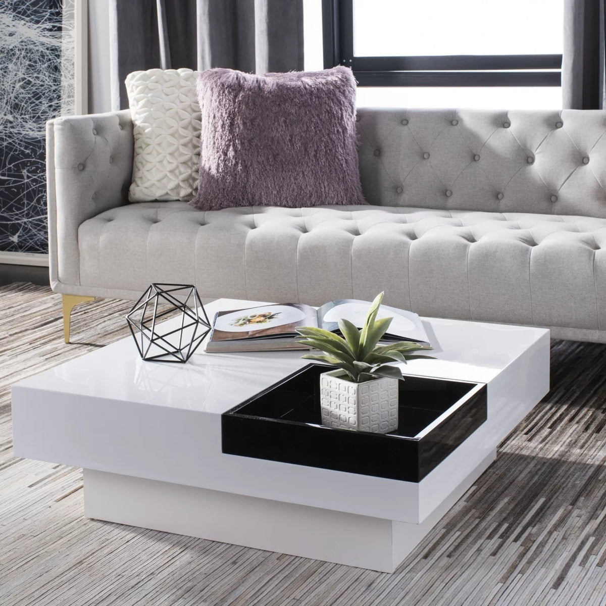 White Coffee Table M773