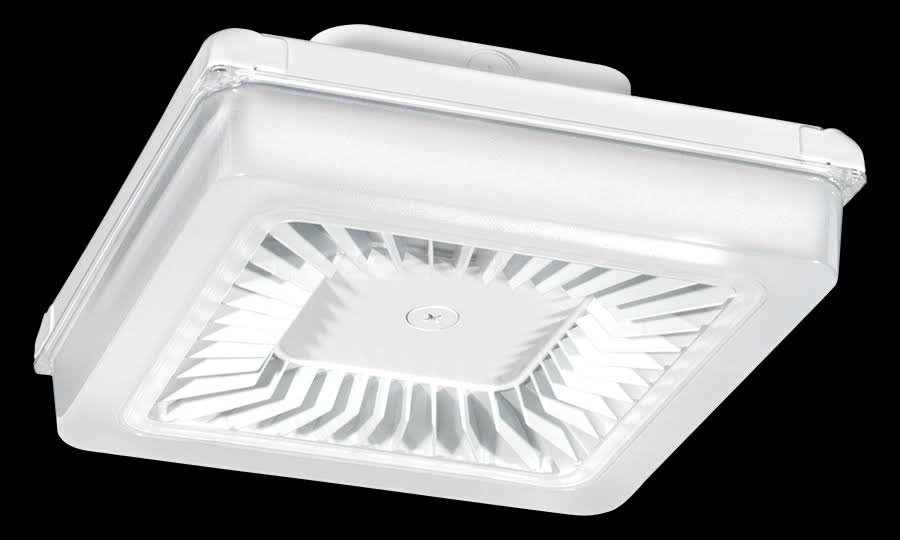 14 inch 30W Warm LED 480V Dimmable Polycarbonate Lens White Ceiling Light Q635