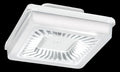 14 inch 30W Warm LED 480V Dimmable Polycarbonate Lens White Ceiling Light Q635