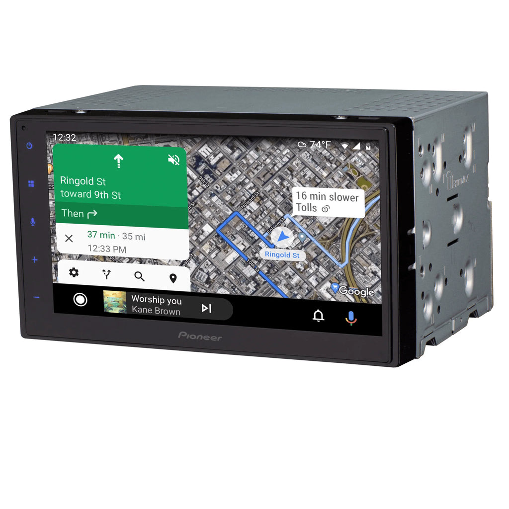 Double Din Digital Media Receiver with 6.8 Touchscreen and Bluetooth Z2428
