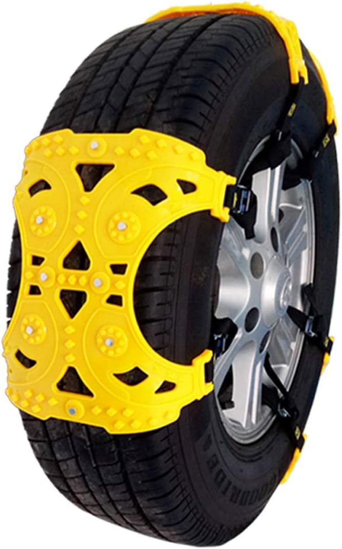 Universal Anti-Skid Tire Chains for Car, SUV, and Pick Up, Pack of 2 W748