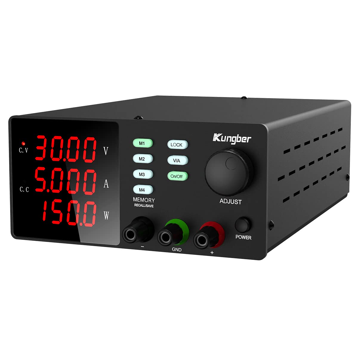 30V 5A Adjustable Switching Regulated DC Bench Power Supply E2346
