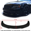 PU Front Bumper Lip Under Panel Diffuser Chin Spoiler C748