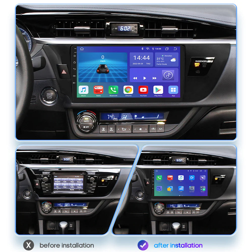Android 12 Carplay 32GB Car Stereo Radio GPS Navigation E6889