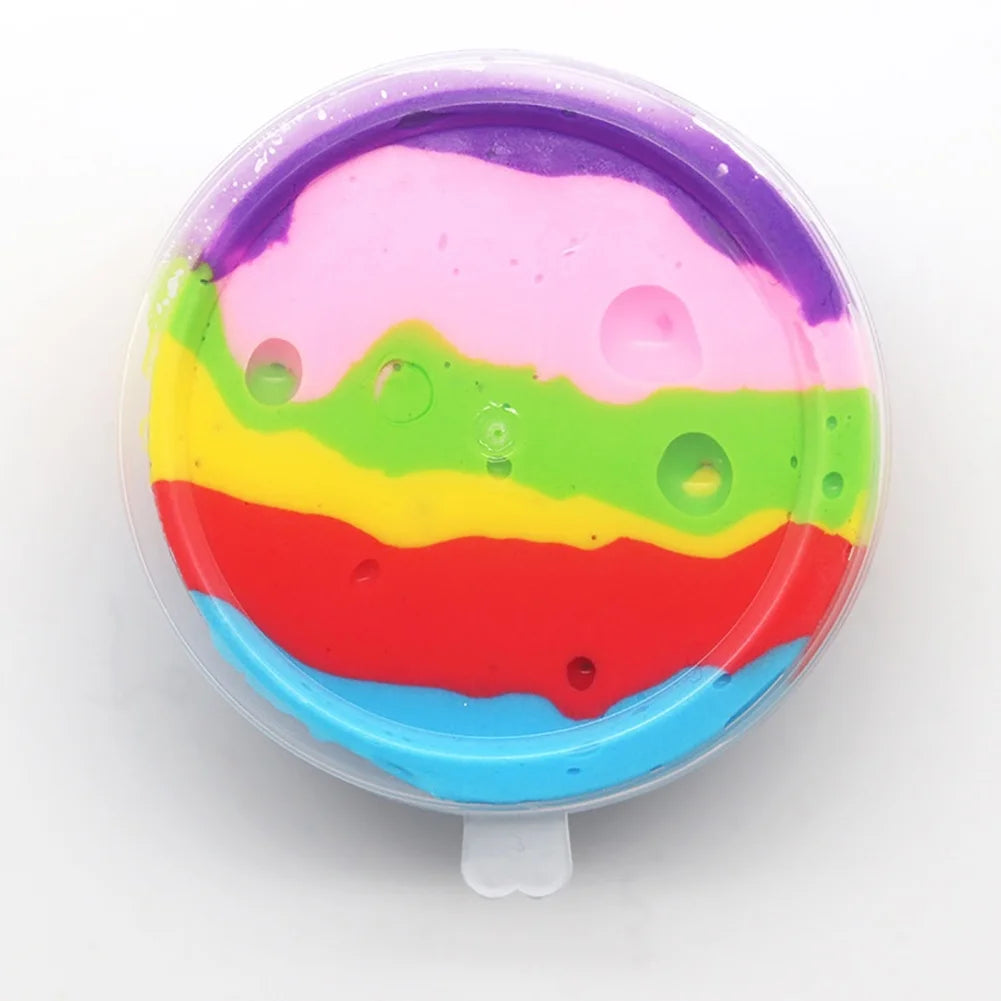 Rainbow Slime Putty Clay Plasticine Kids Toys F447