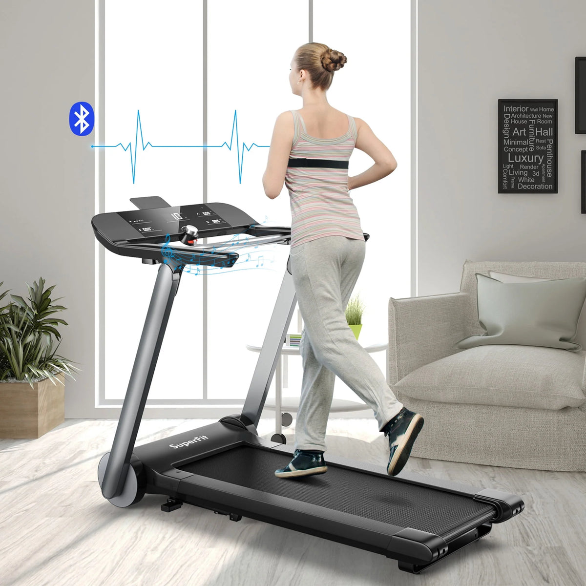 Electric Folding Treadmill M15942