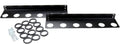 Black Powder Coated Steel Wall Mounted Tool Rack Pack of 2 Y9435