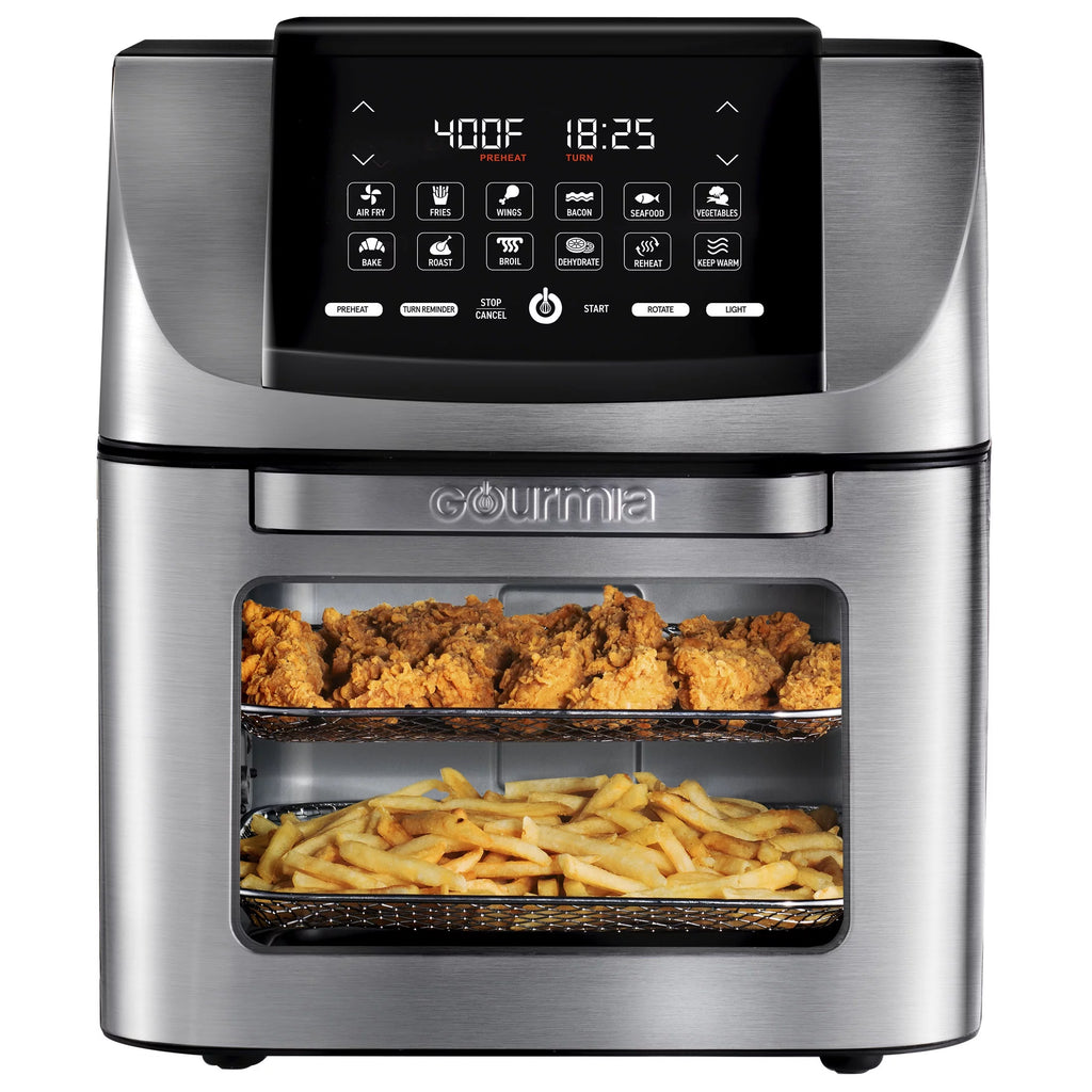 14 QT Air Fryer with Rotisserie and Dehydrator T477839